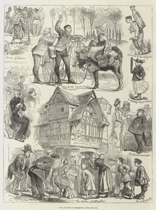 ノルマンディーの観光客 作： Harry Furniss